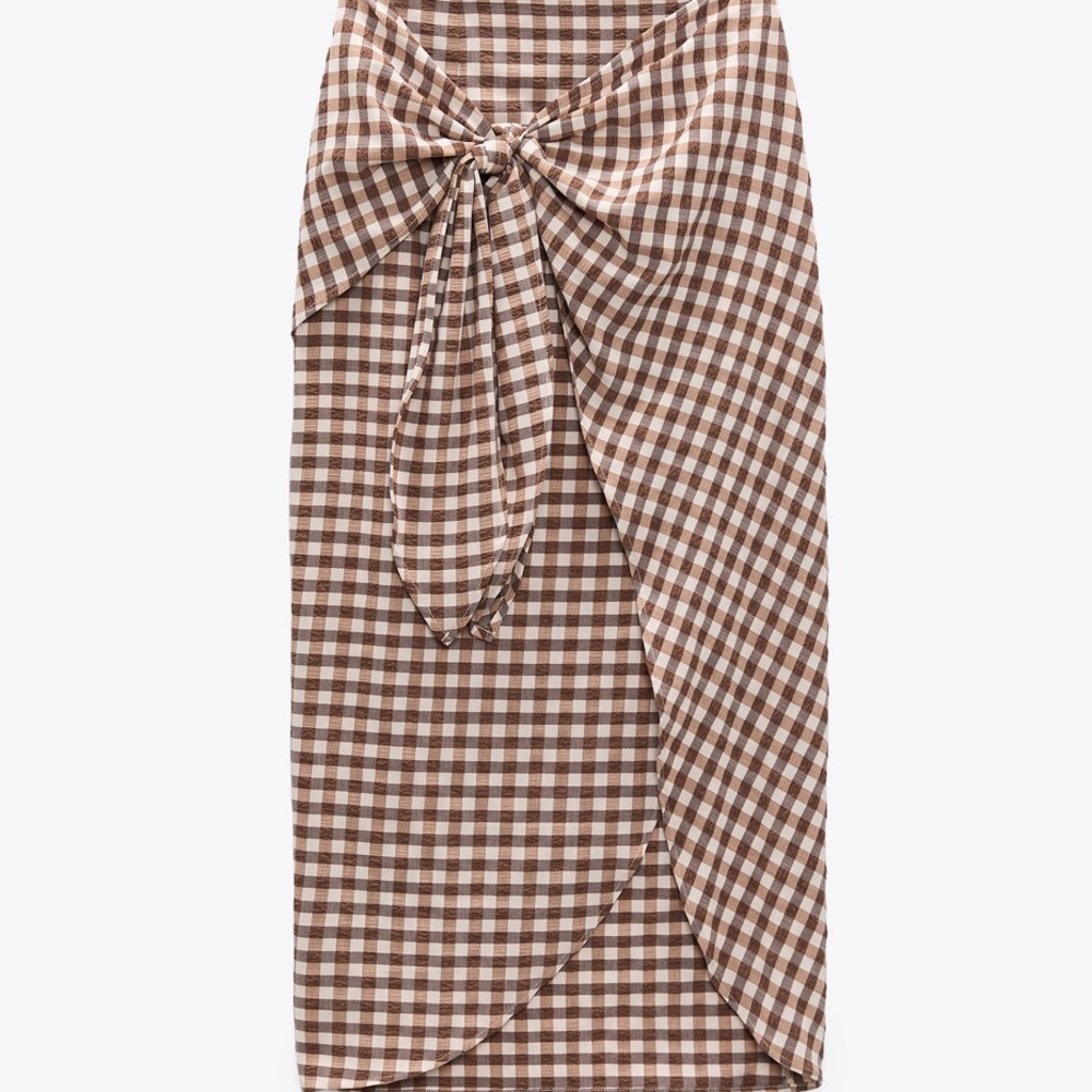 Zara Wrap Skirt - Picture 6 of 16